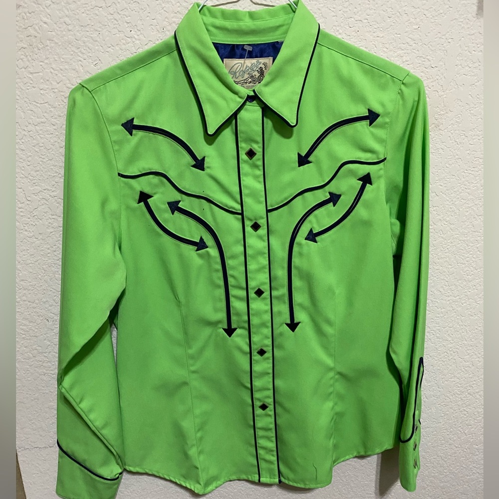 Women’s Large button up western shirt